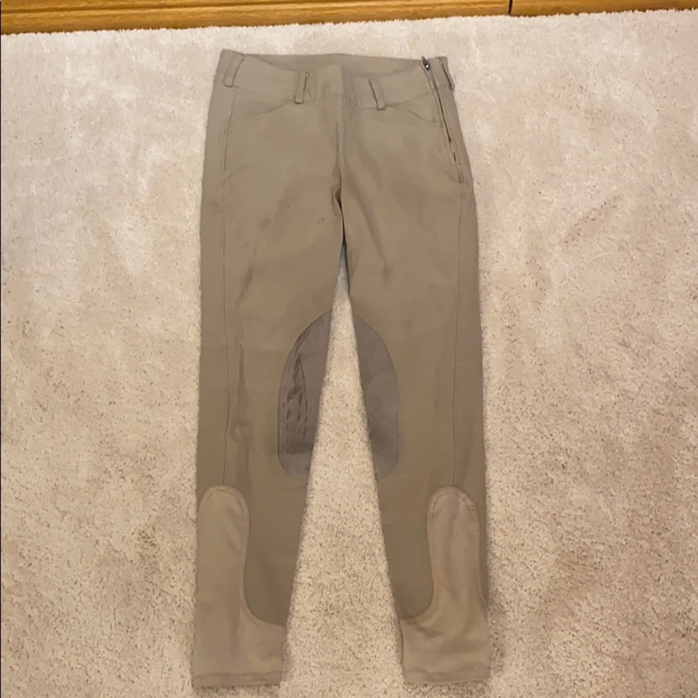 Dover Saddlery Tan Riding Breeches